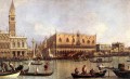 Palazzo Ducale und der Piazza di San Marco Canaletto Venedig